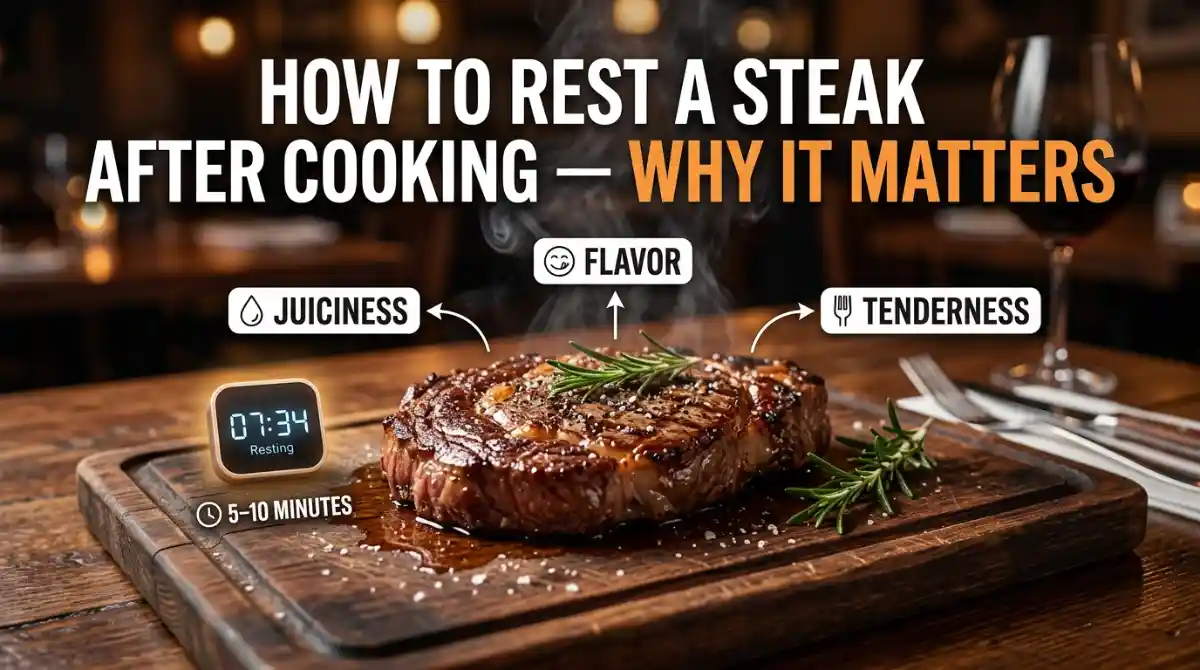 How to Rest a Steak After Cooking — Why It Matters